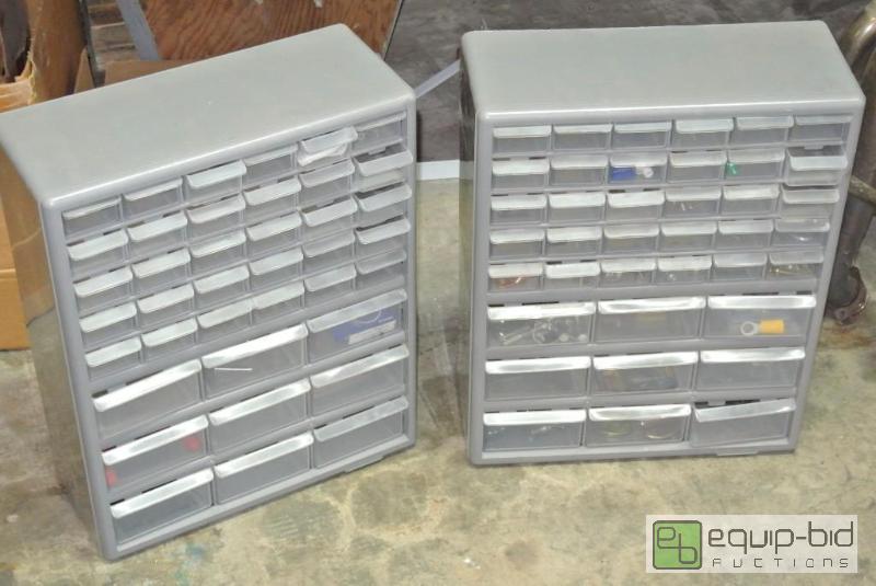 lot 741 image: Set of 2 Plastic Parts Organizers