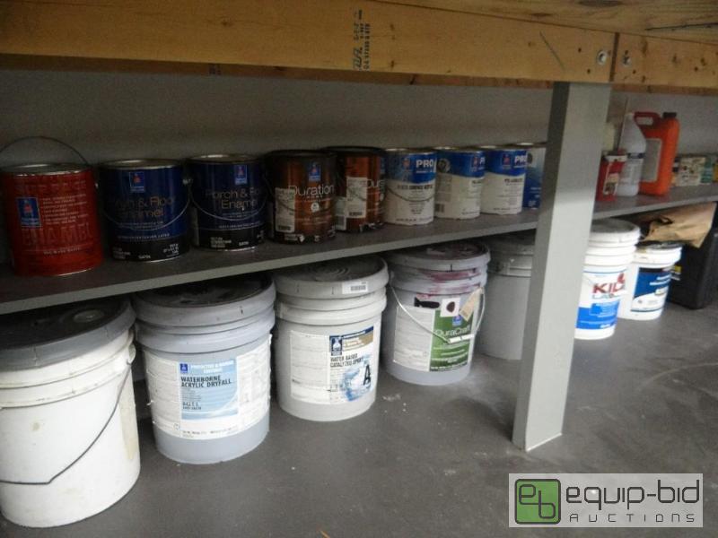 lot 9005 image: Lot of Various Wall and Floor Paint and Epoxys