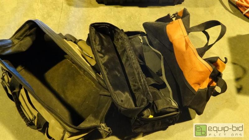 lot 508 image: Lot of (3) Misc Tool Storage Bags