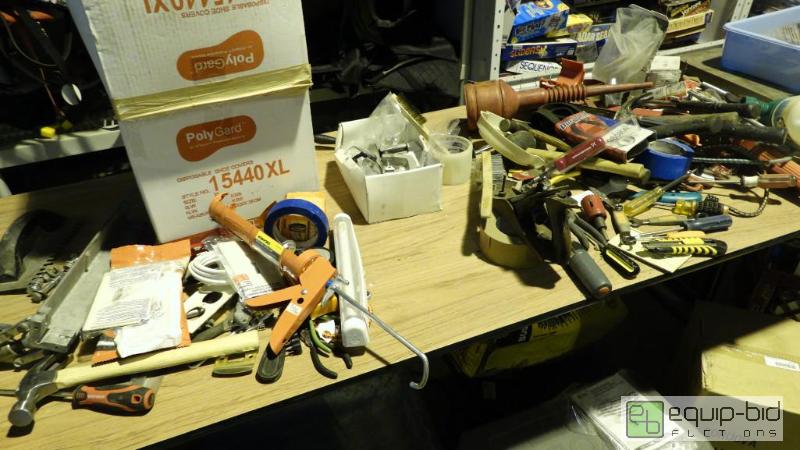 lot 588 image: Large Lot of Misc Hand Tools And More