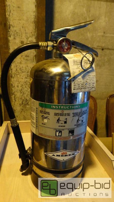 lot 593 image: Amerex Wet Chemical Fire Extinguisher
