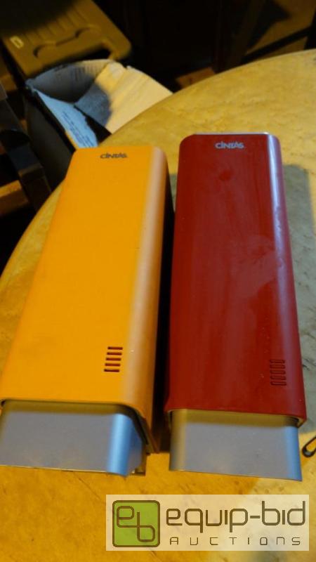 lot 608 image: (2) Bathroom Wall Mounted Soap Dispensers