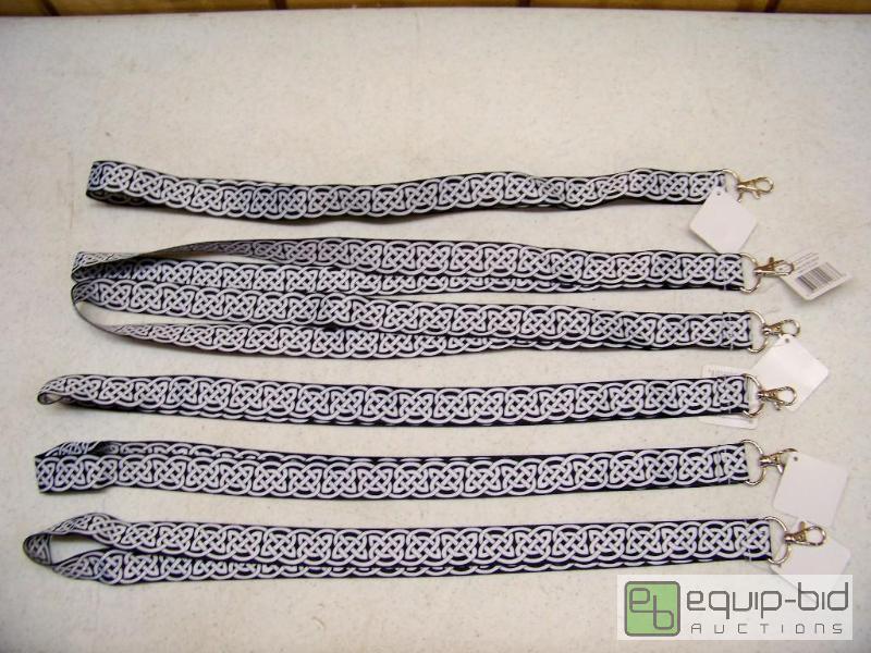 lot 1015 image: 6 New Celtic Knot Lanyards