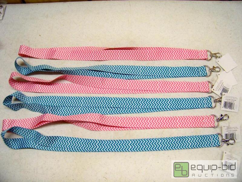 lot 1016 image: 6 New Chevron Lanyards
