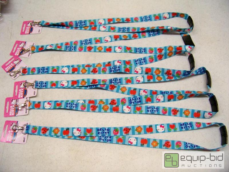 lot 1019 image: 6 New Hello Kitty Breakaway Lanyards