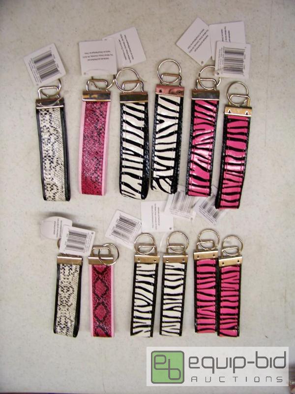 lot 1021 image: 12 New Wristlet Lanyard Keychains