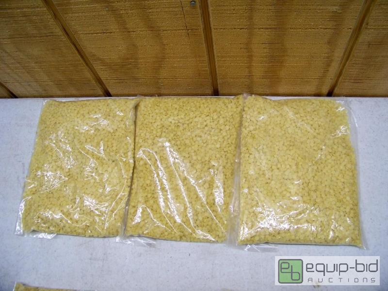 lot 1063 image: 3 One Pound Bags 100% Natural Bees Wax