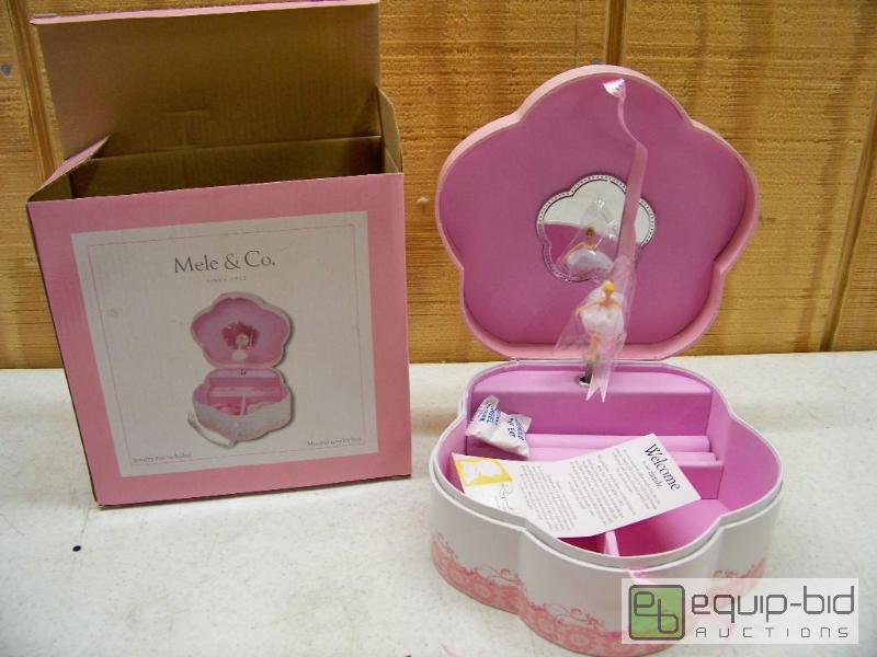 lot 1081 image: Mele & Co. Musical Ballerina Jewelry Box