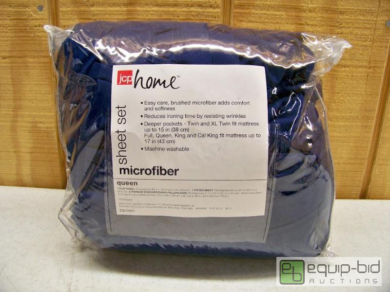 lot 1155 image: JC Penney Home Microfiber Sheet Set Queen