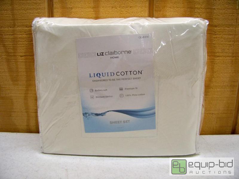lot 1164 image: Liz Claiborne Liquid Cotton Sheet Set Queen