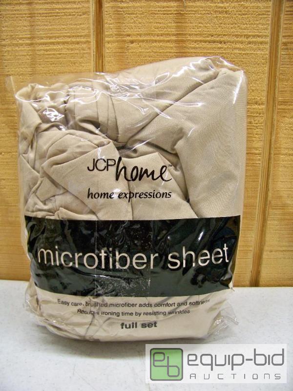 lot 1176 image: JC Penney Home Microfiber Sheet Set Full