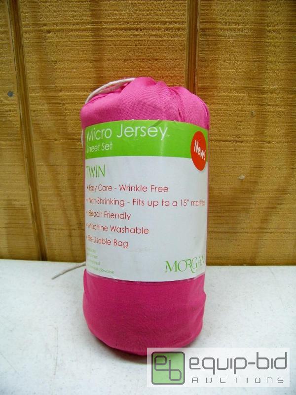 lot 1183 image: Morgan Home Jersey Sheet Set Twin