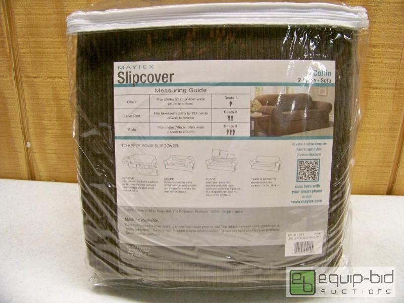 lot 1204 image: Maytex Slip Cover 2 pc Sofa Collin