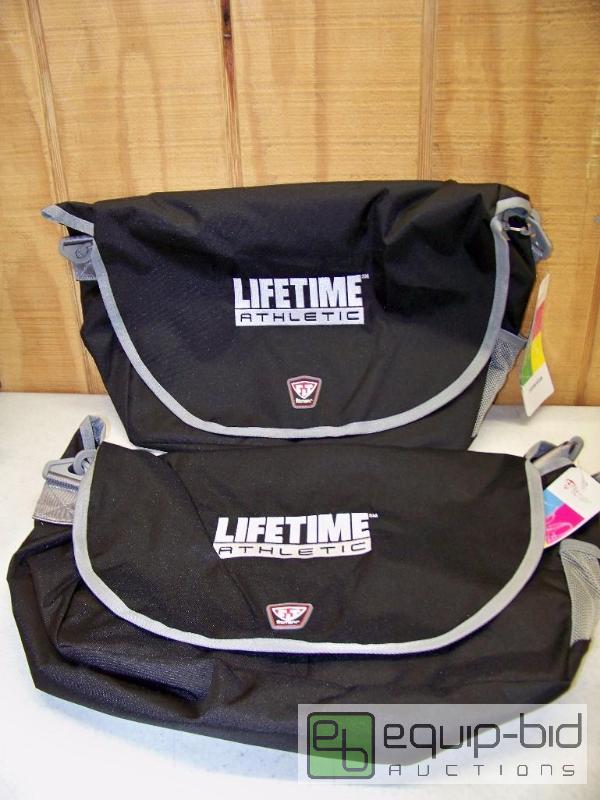 lot 1215 image: Lifetime Athletic Fitmark Gym Bags Lot of 2