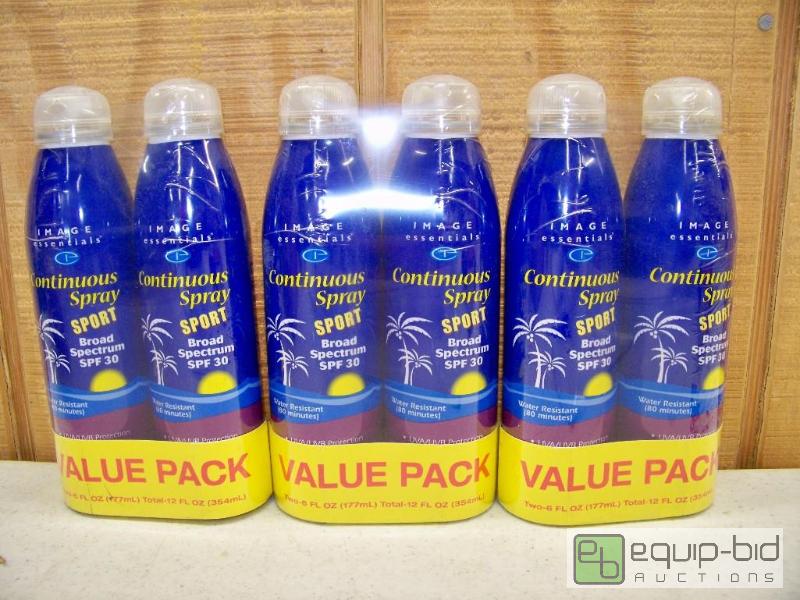 lot 1235 image: 6 Cans of Image Essentials Continuous Spray Sunscreen
