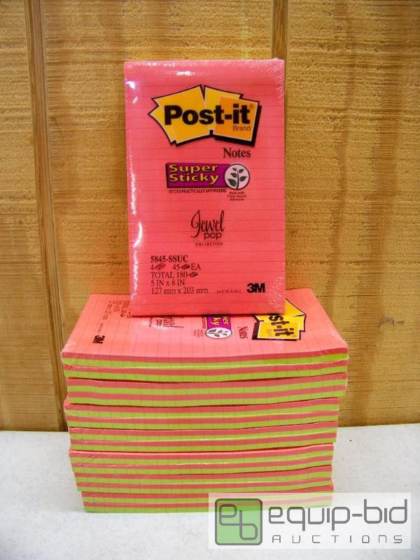lot 1248 image: 8 Packages of Post-it Jewel Pop Notes
