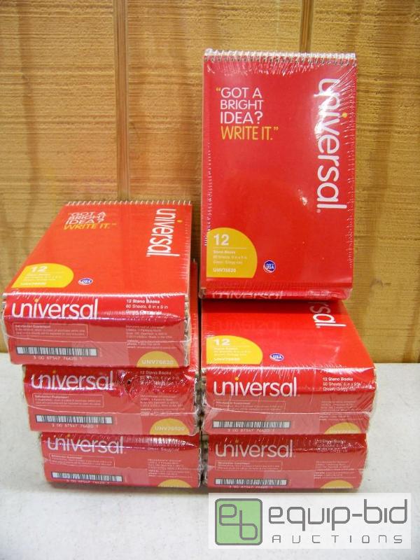 lot 1252 image: 72 Universal Steno Books