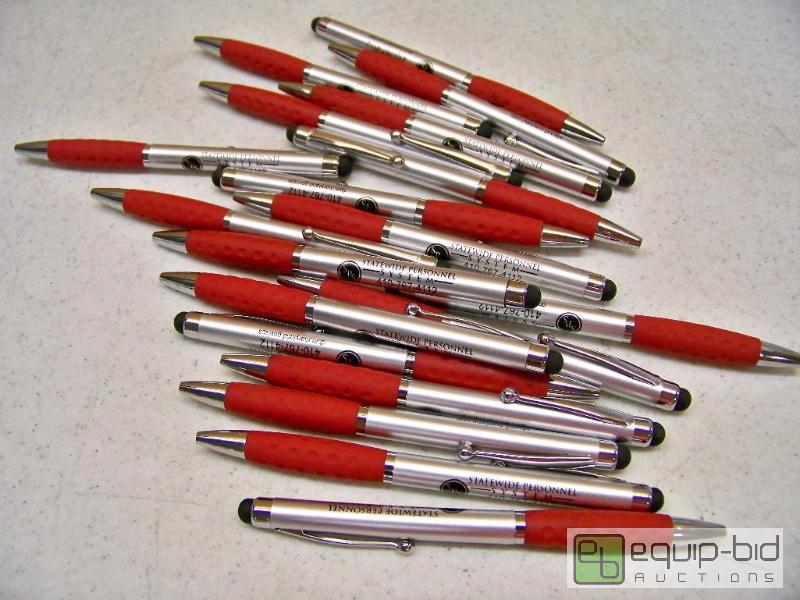 lot 1265 image: Approximately 250 Ink Pens with Stylus tip