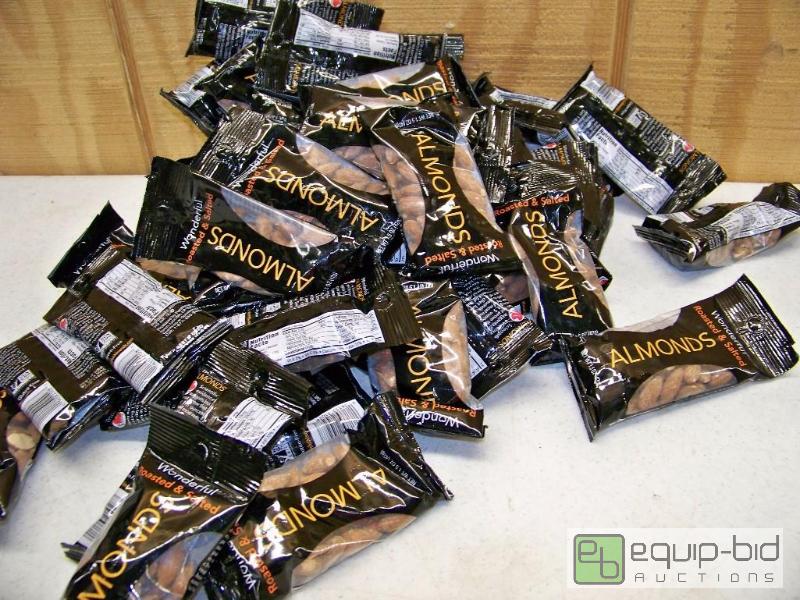 lot 1278 image: 50 Bags Wonderful Roasted and Salted Almonds