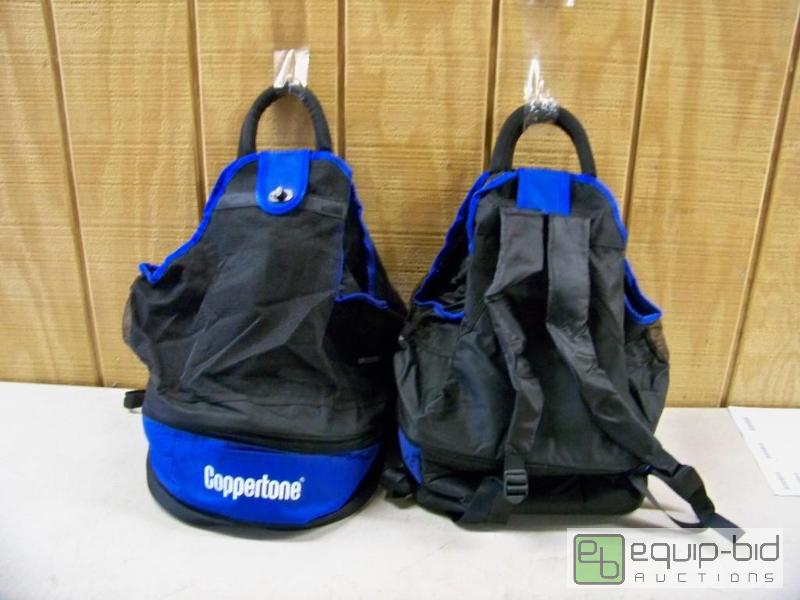 lot 1288 image: Lot of 2 Coppertone Beach Backpacks with Bottom Cooler