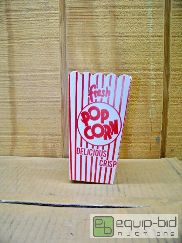 lot 1326 image: Case of 500 Popcorn Boxes