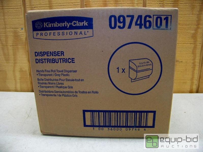 lot 1329 image: Kimberly Clark 09746 Hands Free Roll Towel Dispenser