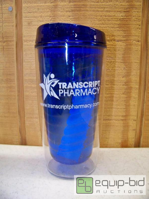 lot 1358 image: Case of 25 Blue Insulated Tumblers