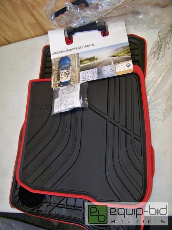 lot 1383 image: BMW Floor Mats - All Weather