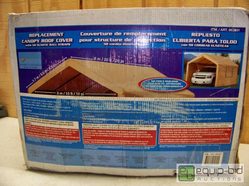 lot 1390 image: Replacement Canopy Roof Cover