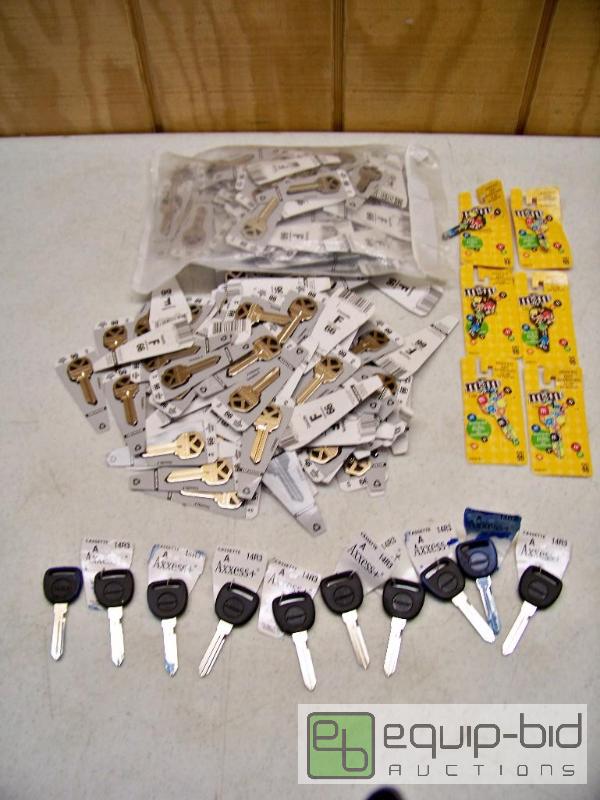 lot 1409 image: Key Blanks