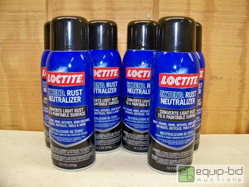 lot 1411 image: 6 Cans Loctite Extend Rust Neutralizer