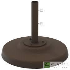 lot 1428 image: Tropitone 24 Cement Filled Aluminum Umbrella Base