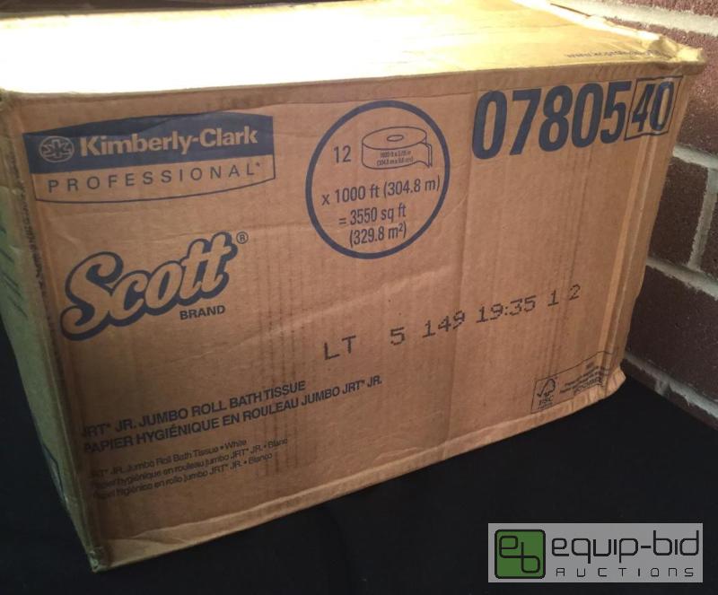 lot 3051 image: Scott Brand Jumbo Roll Bath Tissue  Quantity...