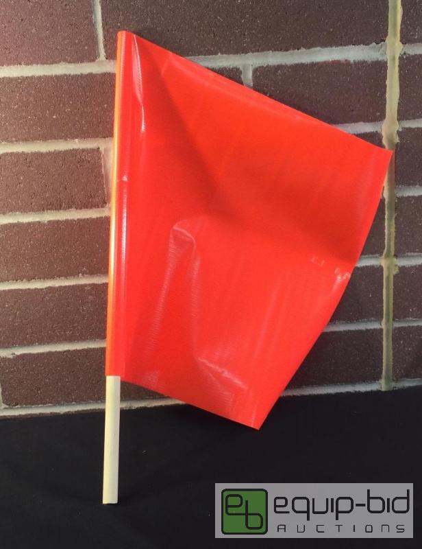 lot 3052 image: Sturdy Caution Flags  Quantity 20 Condition...