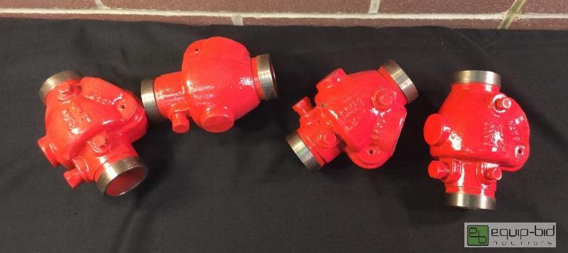 lot 3064 image: FlowCom&nbspCheck Valves Quantity 4 Model ...