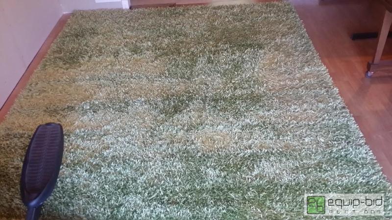 lot 3077 image: Rizzy Lime Green Rug 8 X 10