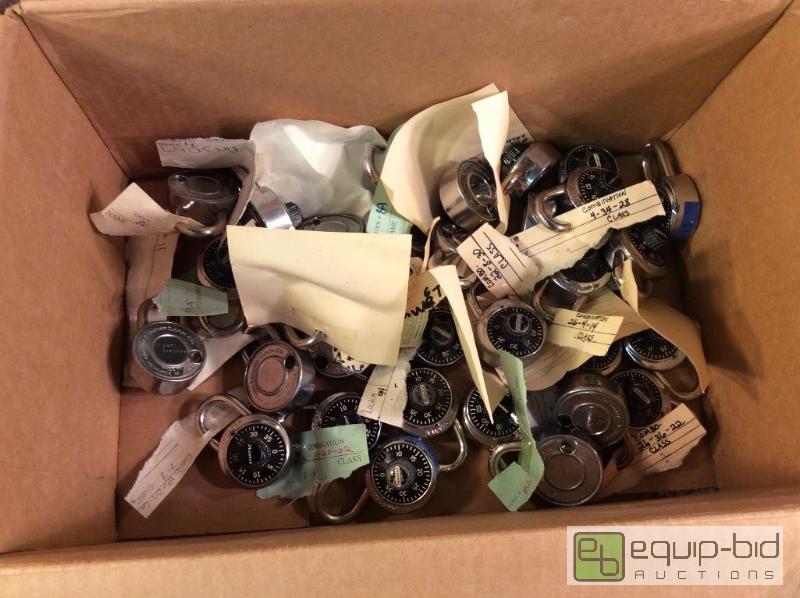 lot 3080 image: Lot of Master Combination Padlocks with Combi...