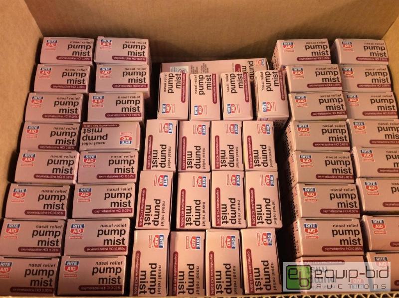 lot 3107 image: Rite Aid Nasal Relief Pump Mists  Measurement...