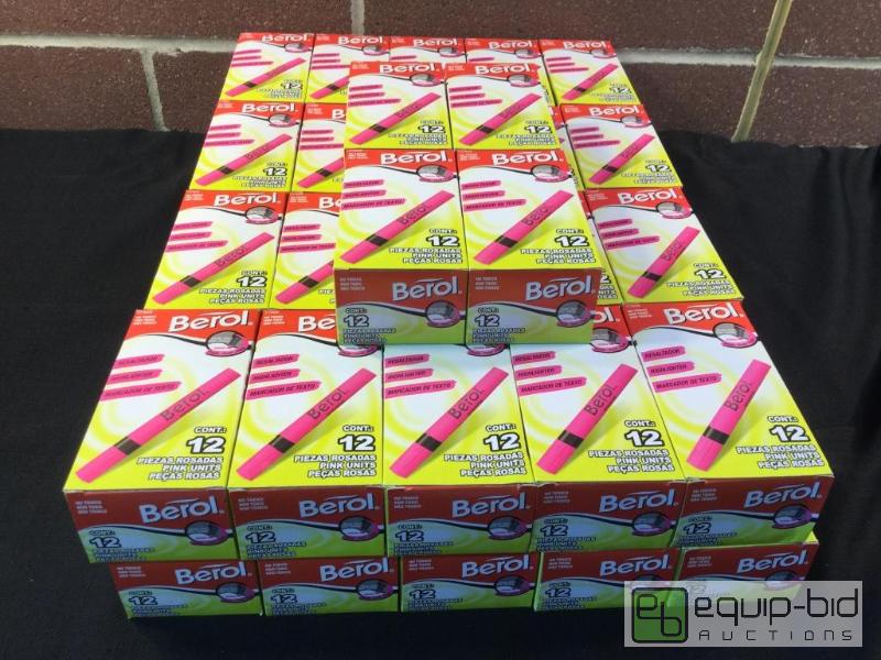 lot 3112 image: Lot of Pink Highlighters