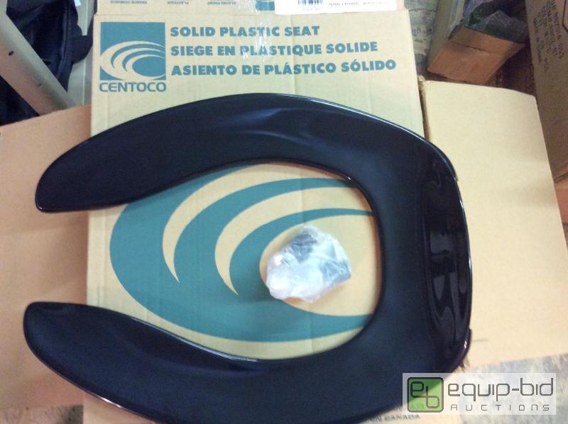 lot 3157 image: Centoco Plastic Open Front Elongated toilet S...