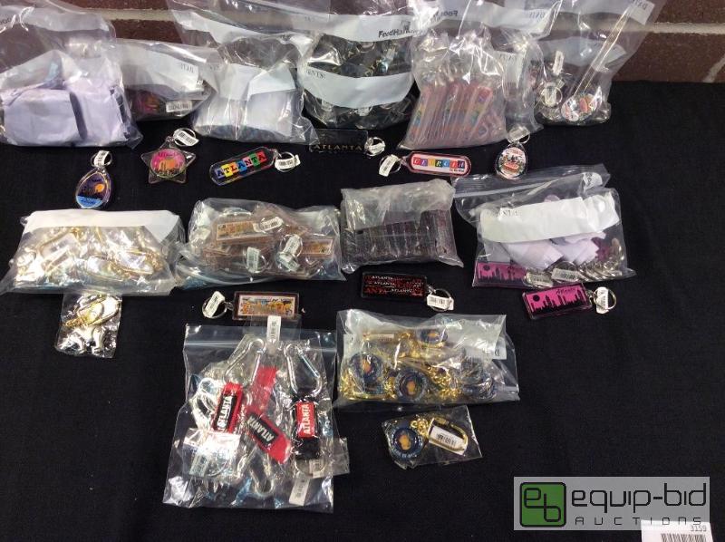 lot 3159 image: Atlanta Georgia Key Chains &amp Rings&nbsp ...