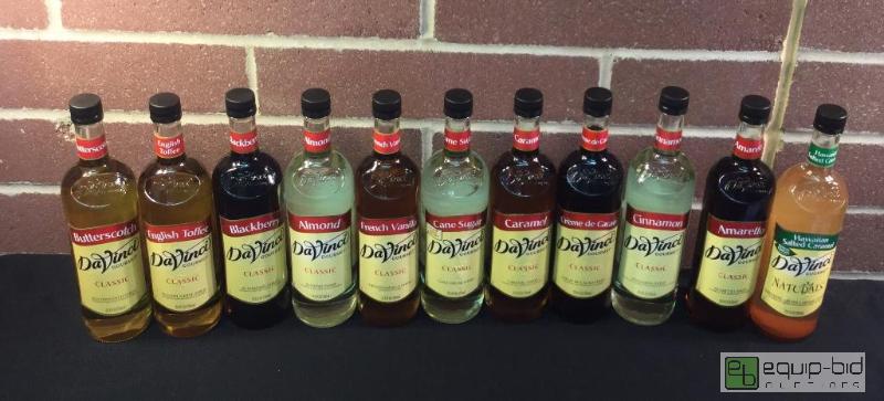 lot 3184 image: Davinci Gourmet Syrups   Great for Coffee,Hot...