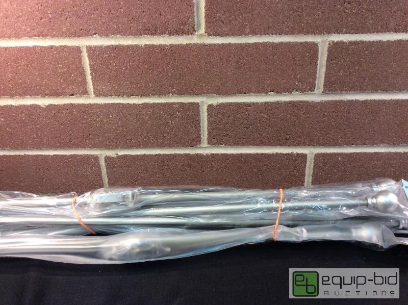lot 3193 image: Kenney Decorative Metal Rod Sets  Quantity 6...