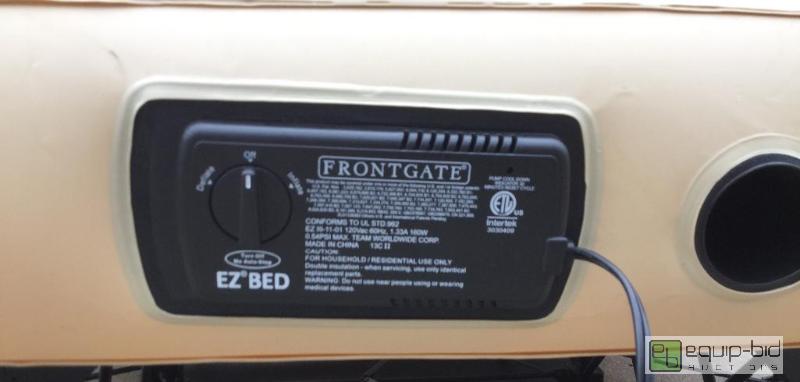 lot 3198 image: Frontage EZ Bed Air Mattress w Frame and Carrying Case