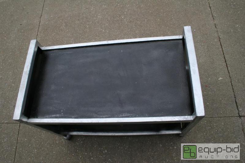 lot 1465 image: Small wheeled Cart 21&quot tall 29.5&quot w...