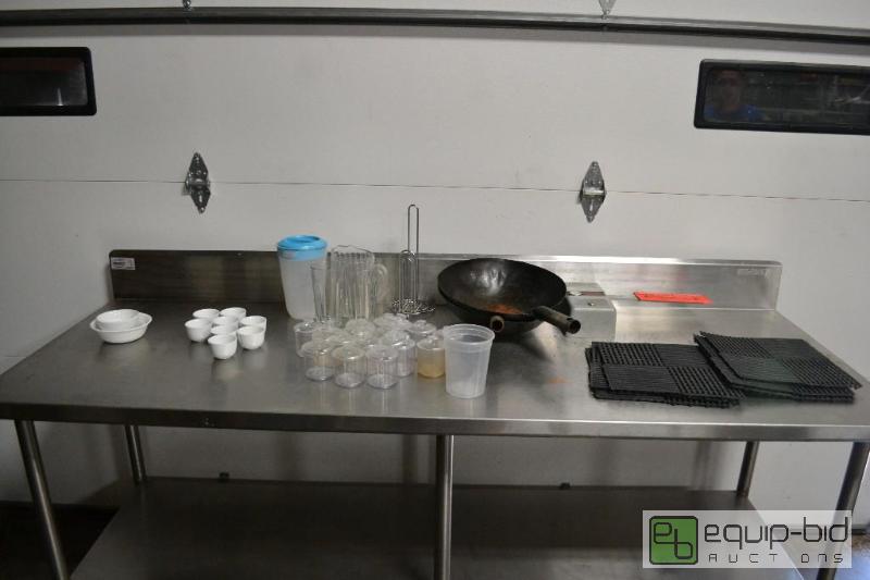 lot 114 image: Lot of Misc. Pitchers, Sugar Jars, Pans and M...