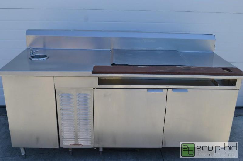 lot 42 image: Stanley Knight Refrigerated Prep TableModel #...