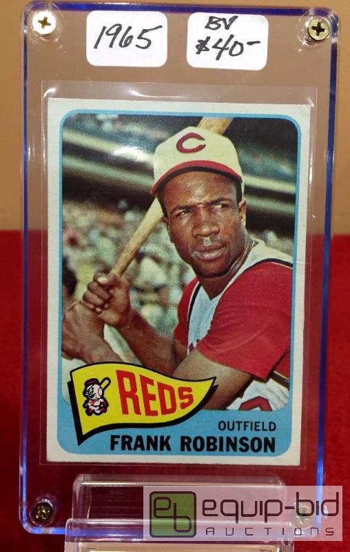 lot 1039 image: 1965 FRANK ROBINSON BOOK VALUE $40