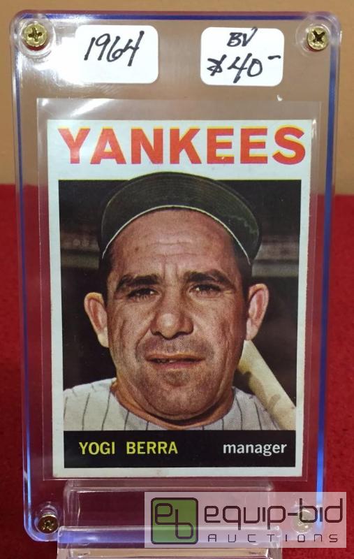 lot 1043 image: 1964 YOGI BERRA BOOK VALUE BOOK VALUE $40