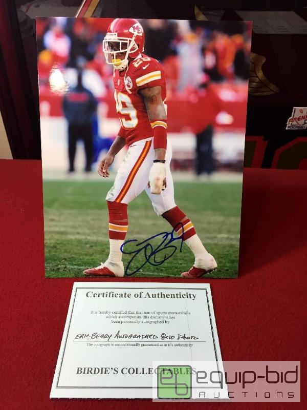 lot 1082 image: ERIC BERRY AUTOGRAPHED 8 X 10 PHOTO WITH COA